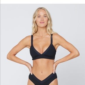 L*space Ribbed Vera Bikini Top